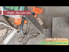 60Mpa Castoröl-Extraktionsmaschine Ölpresser mit Legierungsmaterial