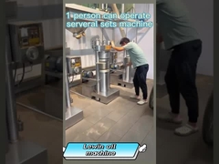 Pressen Sie das Sasameöl mit einer hydraulischen Ölmaschine