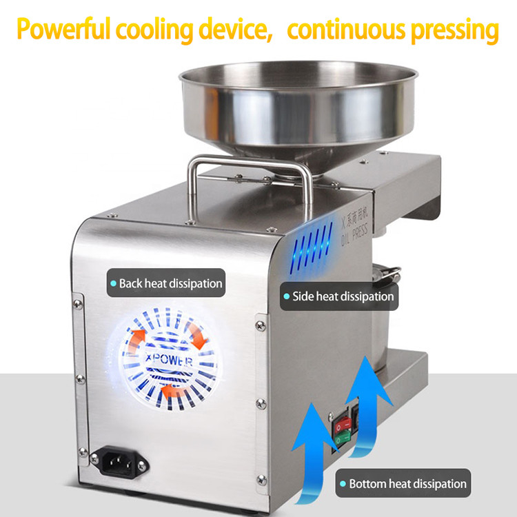 Mini Avocado Coconut Oil Press 6 kg/h Kokosnussöl-Presse-kleine Erdnuss-Öl-Extraktion