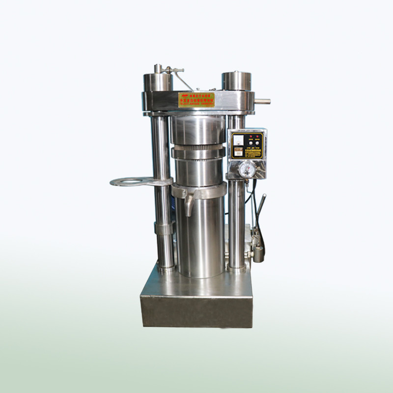 1.1KW Einfache Bedienung Hydraulische Ölpresse Oliven-Sesamöl-Maschine 6YY-185 Avocado-Öl-Verarbeitungsanlage