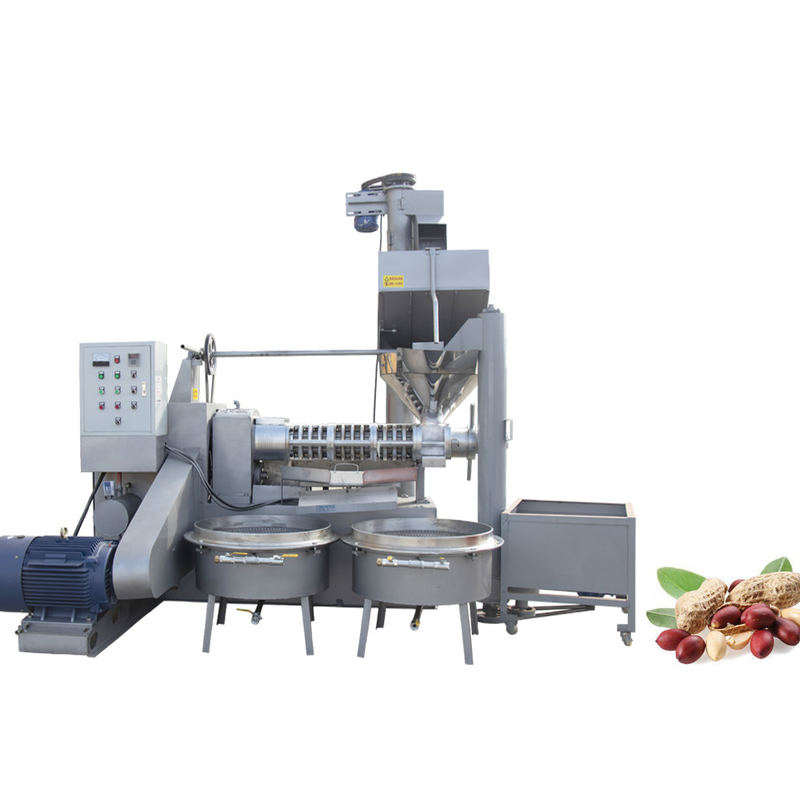 Nuss-Schrauben-Ölpresse-Maschinen-Erdnuss-Öls-Extraktionmaschine der Spannungs-380V
