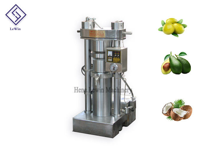 Aufrechte Säule Kaltpressöl-Austreiber-Maschinen-Hydrauliköl-Auszieher für Avocado