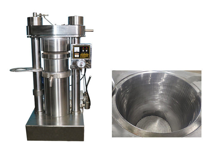 Kokosnussöl-Produktionsmaschine hydraulisch, 2,2 Kilowatt/1,1 des Leistungsstärke-extrahierend Kilowatt technischen Öls Presser