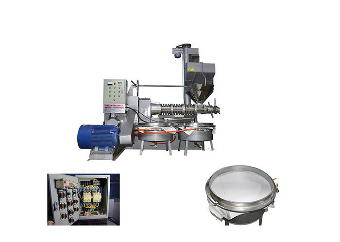 Soy Bean Edible Oil Double Screw Oil Press Machine With Easy Operation