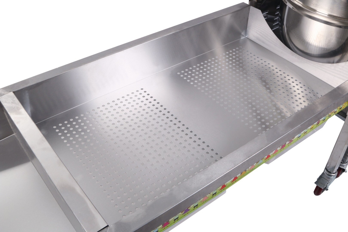 tragbare Kesselpopcornmaschinenkugelform-Maispopkornmaschine mit automatischem Mischer